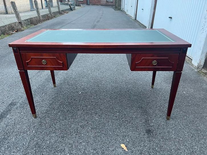 Klassieke Engelse bureau - mahoniehout, Antiek en Kunst, Antiek | Kantoor en Zakelijk, Ophalen