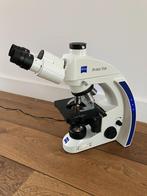 Zeiss Primo Star microscoop, TV, Hi-fi & Vidéo, Matériel d'optique | Microscopes, Comme neuf, 400x à 1000x, Enlèvement ou Envoi