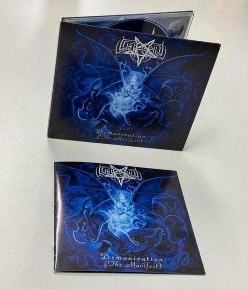 Luciferion Demonication The Manifest 2014 Special CD + boek, Cd's en Dvd's, Cd's | Hardrock en Metal, Zo goed als nieuw, Ophalen of Verzenden