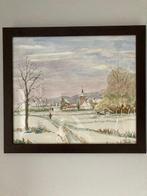 Aquarel "Zicht op Beerzel dorp "(Pol Antonis), Enlèvement ou Envoi