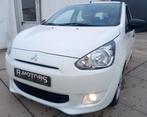 2013 Mitsubishi Spacestar slechts 95.000km!, Auto's, Euro 5, Zwart, Wit, 5 deurs