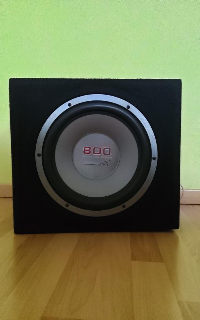 subwoofer bas luidspreker Mac Audio BS 30, Audio, Tv en Foto, Luidsprekerboxen, Gebruikt, Subwoofer, 120 watt of meer, Ophalen of Verzenden