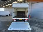 Ford Transit 130pk Dubbellucht Laadklep Bakwagen Airco APK 0, Auto's, Stof, Euro 6, 4 cilinders, Wit