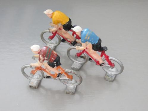 cyclistes X3 MINIAJOUETS RARE REGIONAL NO COFALU SALZA ROGER, Collections, Jouets, Utilisé, Enlèvement ou Envoi