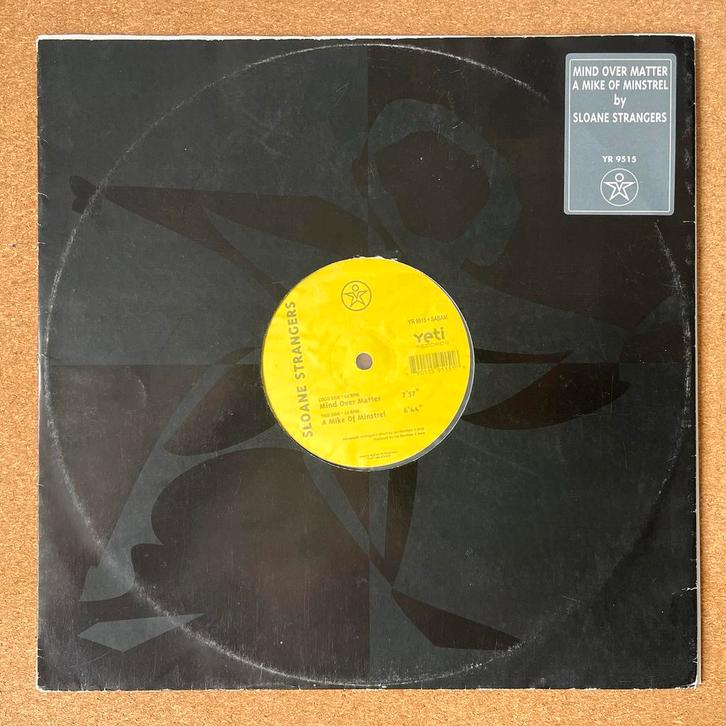 Sloane Strangers – Mind Over Matter/Mike Of Minstrel (Yeti), Cd's en Dvd's, Vinyl | Dance en House, Gebruikt, Techno of Trance