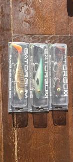 Gatorgum shads met stingers, Watersport en Boten, Hengelsport | Roofvissen, Ophalen of Verzenden, Zo goed als nieuw