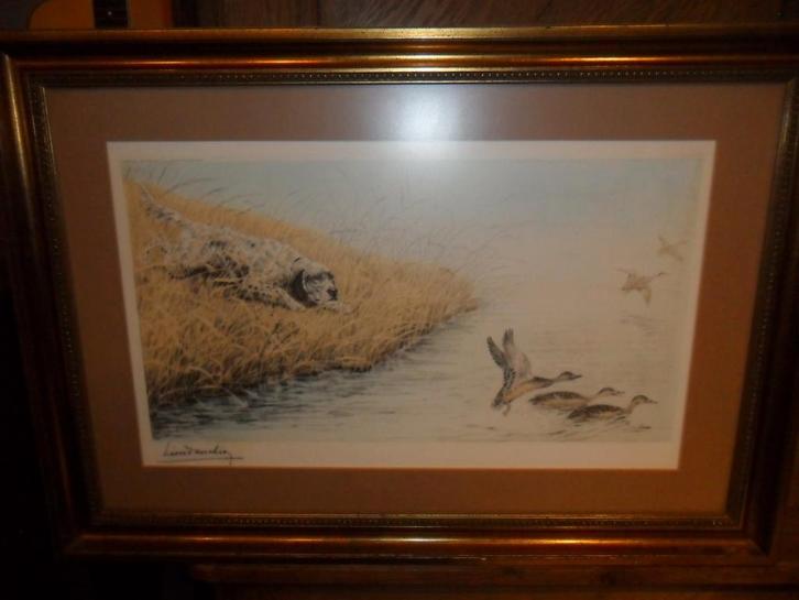 Ets van Léon Danchin, (Lille 1887-Bergues 1938), Antiek en Kunst, Kunst | Etsen en Gravures, Ophalen of Verzenden