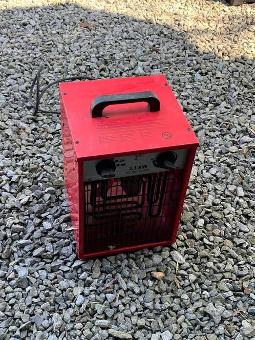 SEAL/MUNTERS RP33 draagbare elektrische verwarming 3,3kW, Doe-het-zelf en Bouw, Verwarming en Radiatoren, Zo goed als nieuw, Radiator