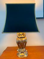 Vintage DEKNUDT Hollywood Regency Owl lamp, Huis en Inrichting, Ophalen, Gebruikt