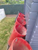 Stortkokers 6 stuks, Doe-het-zelf en Bouw, Buizen en Afvoer, Ophalen, Afvoer, Gebruikt, PVC