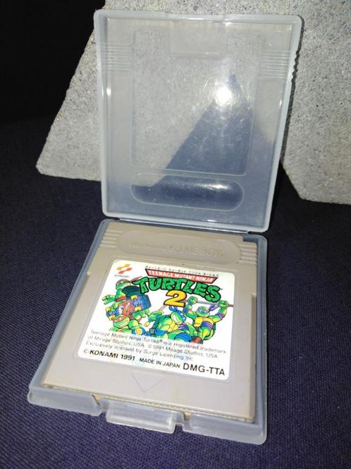 Spel Ninja Turtles 2 - 1991 - Teenage Mutant Ninja Turtles 2, Games en Spelcomputers, Games | Nintendo Game Boy, Gebruikt, Platform