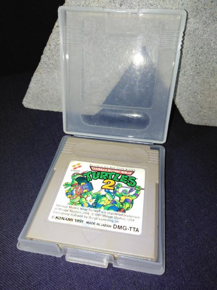 Spel Ninja Turtles 2 - 1991 - Teenage Mutant Ninja Turtles 2, Games en Spelcomputers, Games | Nintendo Game Boy, Gebruikt, Platform
