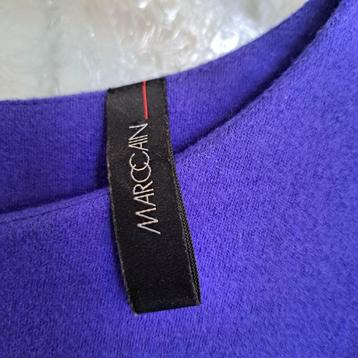 kobalt blauw wollen/kasjmieren jurk van MARCCAIN  mt 40 beschikbaar voor biedingen