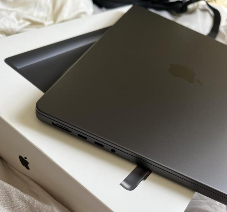 Macbook Pro 14" M3 Pro 18 core /18GB /1TB /Noir /Box+Papers, Computers en Software, Apple Macbooks, Zo goed als nieuw, MacBook