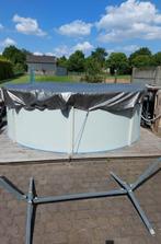 Metaal zwembad 360 rond, Tuin en Terras, Zwembaden, 200 tot 300 cm, Rond, Zo goed als nieuw, Opzetzwembad