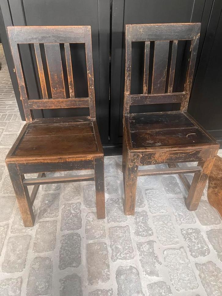 Houten stoelen, Huis en Inrichting, Stoelen, Ophalen