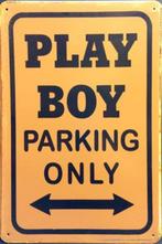 Plaque murale en métal rouillé Playboy Parking Only, Autos : Divers, Tuning & Styling, Enlèvement ou Envoi