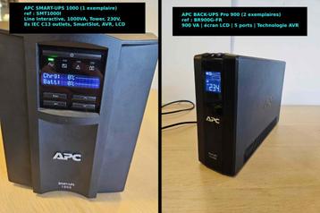 2x APC BR900G-FR omvormers + 1x APC SMT1000I beschikbaar voor biedingen