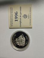 Een sterling zilveren munt over schip Mercator 1996, Timbres & Monnaies, Enlèvement