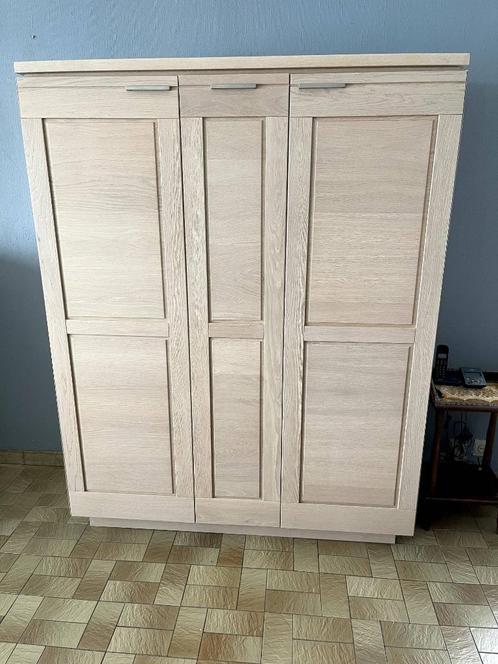 volledig mooie eiken eetplaats, Huis en Inrichting, Complete eetkamers, Zo goed als nieuw, 4 tot 6 stoelen, Ophalen
