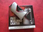 Briquet argenté noir. Rechargeable Neuf Collection, Ophalen of Verzenden, Zo goed als nieuw, Aansteker