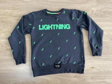 leuke pull Tom-Du Lightning maat 140 - 146 beschikbaar voor biedingen