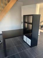 Bureau met opbergruimte, Huis en Inrichting, Bureaus, Ophalen, Zo goed als nieuw, Bureau