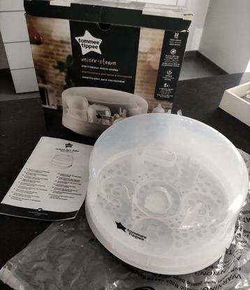 Tommee Tippee Micro-steamer als nieuw in de doos /Np 36 euro disponible aux enchères