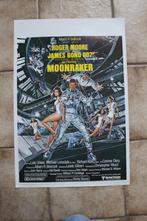 filmaffiche James Bond Moonraker 1979 filmposter, Verzamelen, Ophalen of Verzenden, A1 t/m A3, Zo goed als nieuw, Rechthoekig Staand
