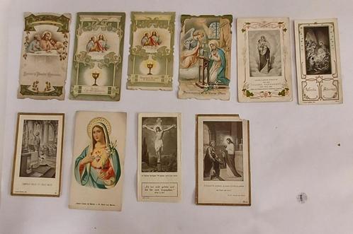 communie prentjes 28st van 1906 tot 1956, Verzamelen, Religie, Gebruikt, Christendom | Katholiek, Kaart of Prent, Ophalen of Verzenden