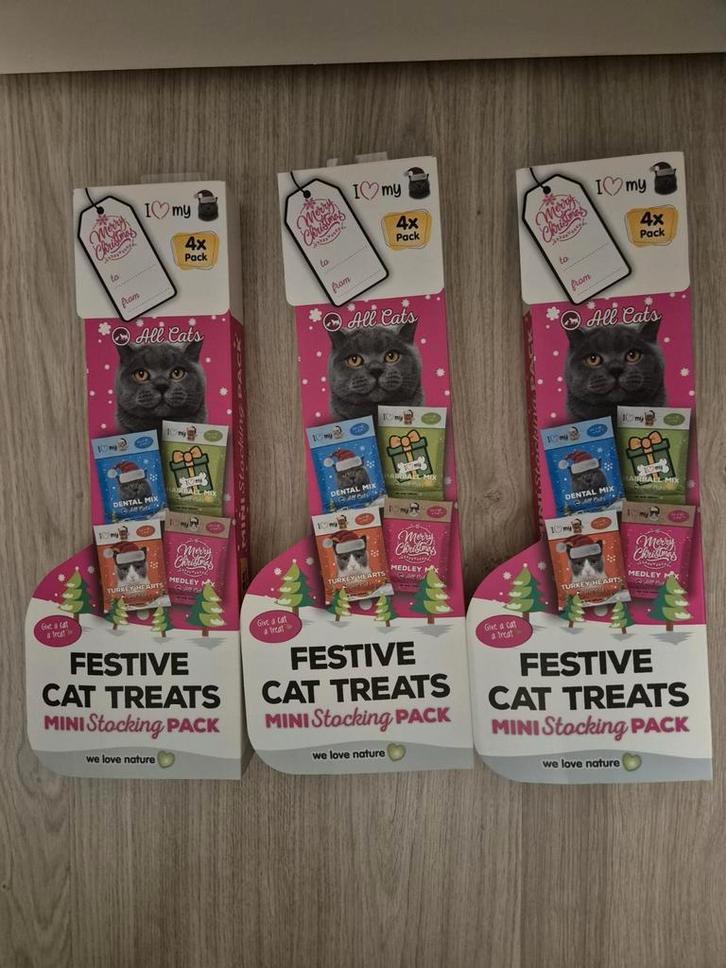 Nieuwe katten geschenk voor de kerst, Dieren en Toebehoren, Katten-accessoires, Zo goed als nieuw, Ophalen of Verzenden