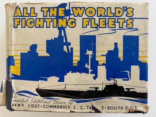 All the World's Fighting Fleets Talbot-Booth 6th ed 1944, Boeken, Oorlog en Militair, Gelezen, Marine, Tweede Wereldoorlog, Ophalen of Verzenden