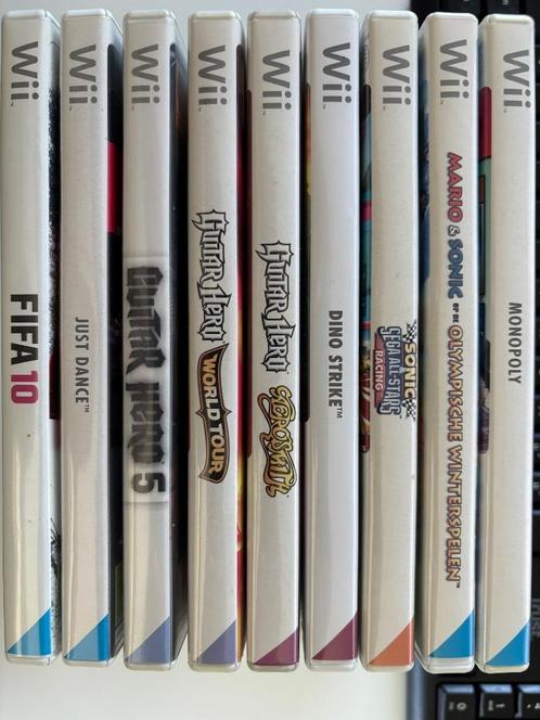 Lot 9 Wii games, Games en Spelcomputers, Games | Nintendo Wii, Zo goed als nieuw, Ophalen of Verzenden