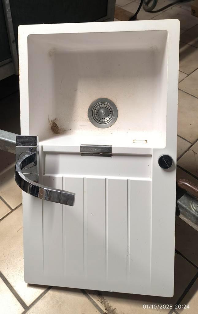 Évier acrylique avec mitigeur DAMIXA_ms72000, Huis en Inrichting, Keuken | Keukenelementen, Gebruikt, Ophalen