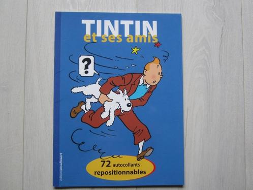 Tintin et ses amis - 72 autocollants repositionnables, Livres, BD, Neuf, Série complète ou Série, Enlèvement ou Envoi