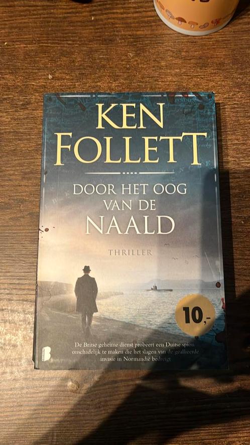 Ken Follett - Door het oog van de naald, Boeken, Literatuur, Zo goed als nieuw, Ophalen of Verzenden
