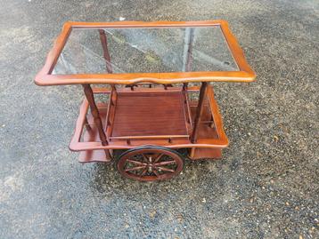 Vintage trolley / serverwagen jaren 60 beschikbaar voor biedingen