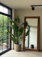 XL / Grote houten spiegel 215 x 100 cm, Huis en Inrichting, Woonaccessoires | Spiegels, Ophalen, Gebruikt, 200 cm of meer, 100 tot 125 cm