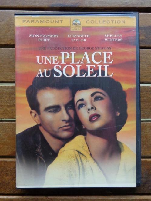 )))  Une Place au Soleil  // Elizabeth Taylor   (((, CD & DVD, DVD | Drame, Comme neuf, Drame, Tous les âges, Enlèvement ou Envoi