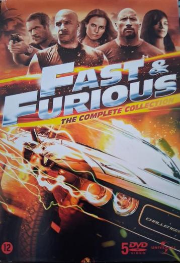 FAST &  FURIOUS BOX 1 T/M 5 beschikbaar voor biedingen