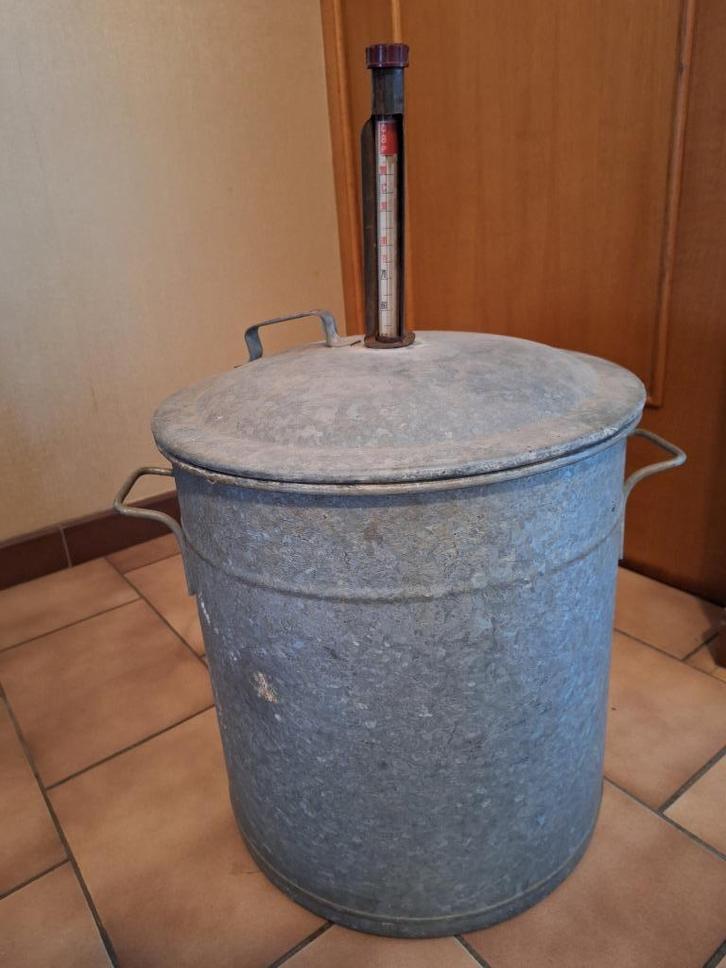 Steriliseerketels voor groenten, Huis en Inrichting, Keuken | Potten en Pannen, Gebruikt, Overige typen, Gietijzer, Ophalen