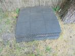 14 Vloerdelen / vloermatten rubber  90x90 cm, Caravans en Kamperen, Ophalen