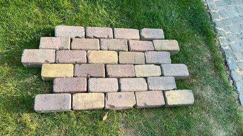 Rustieke  kleiklinkers,dik formaat 17,5 m2 250€, Tuin en Terras, Tegels en Klinkers, Gebruikt, Klinkers, 10 m² of meer, Ophalen