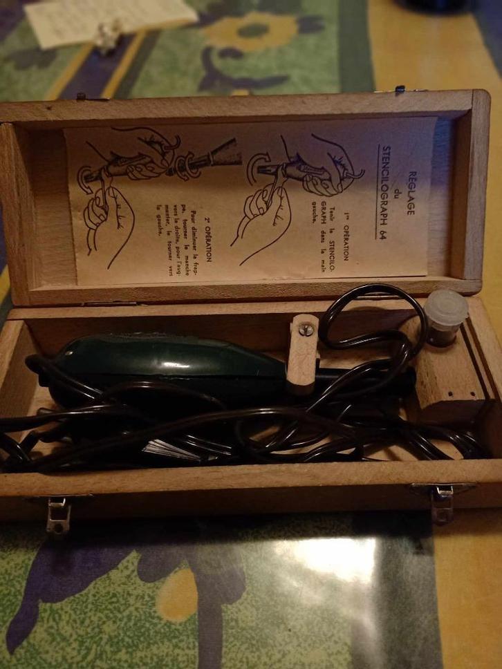 stencilographe, Antiek en Kunst, Curiosa en Brocante, Ophalen