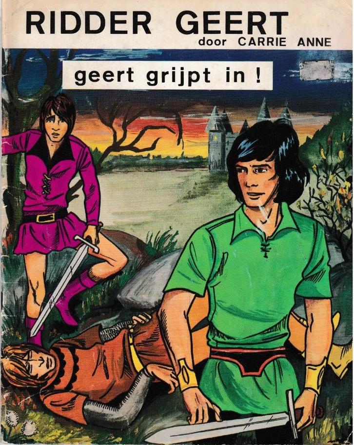 Twee strips - Ridder Geert nrs. 1 en 2 - Volledige reeks., Boeken, Stripverhalen, Verzenden