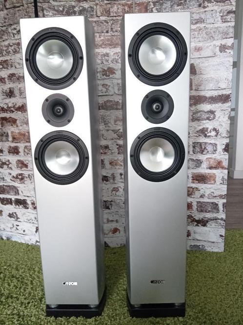 Luidspreker Canton Vento 870 DC, Audio, Tv en Foto, Luidsprekerboxen, Zo goed als nieuw, Front, Rear of Stereo speakers, 120 watt of meer