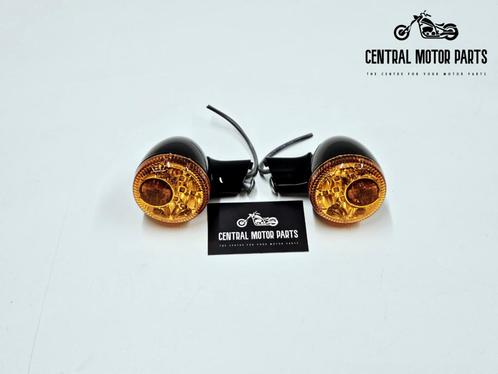 3 in 1 LED knipperlicht glans zwart, Motoren, Onderdelen | Harley-Davidson, Gebruikt, Ophalen of Verzenden