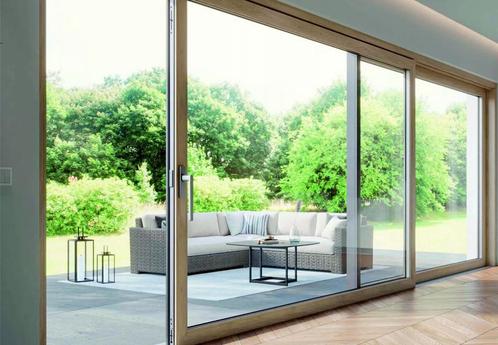 SCHUIFDEUREN | frame van pvc/alu/hout. PRIJS VAN DE FABRIKAN, Doe-het-zelf en Bouw, Glas en Ramen, Zo goed als nieuw, Verzenden
