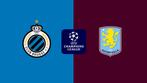 2 billets Club Brugge - Aston Villa 6 novembre 2024, Tickets & Billets, Sport | Football, Cartes en vrac, Trois personnes ou plus