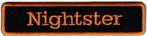 Harley Davidson Nightster stoffen opstrijk patch embleem #1, Verzenden, Nieuw